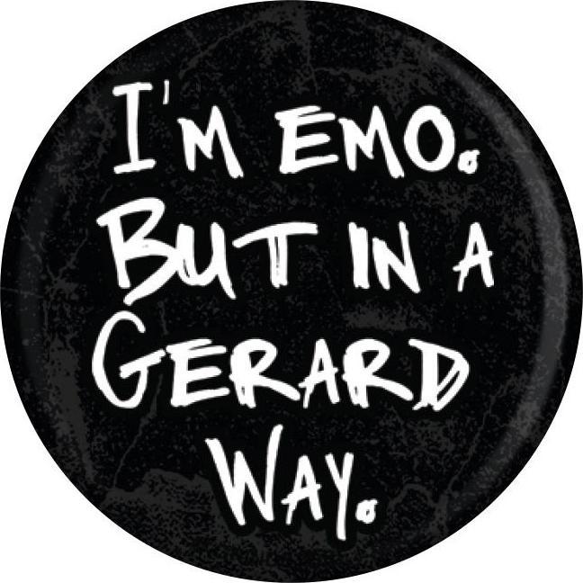 Produktbild Grindstore Abzeichen Im Emo But In A Gerard Way Blech