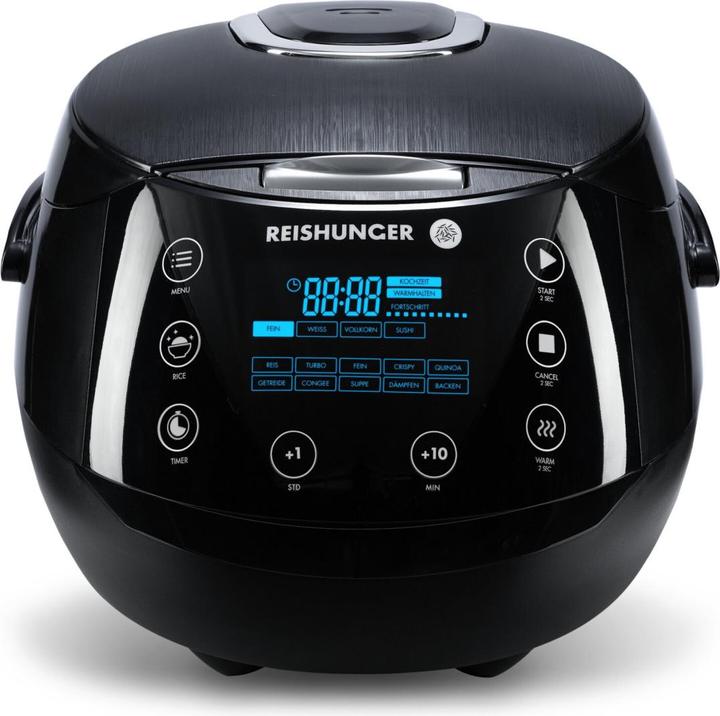 Reishunger Cuiseur à riz & vapeur numérique noir