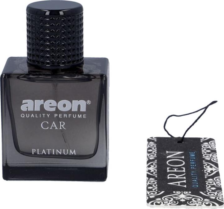 Actual product image Areon Car Perfume Platinum 50 ml glass bottle