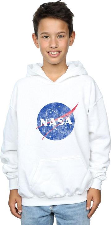 Produktbild Nasa Classic Insignia Logo Distressed Kapuzenpullover Jungen (140, 146)