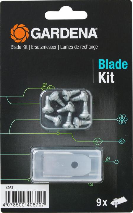 Immagine prodotto Gardena Lame di ricambio (Robot falciante, Lame per tosaerba + lame di ricambio per macchine da giardino)