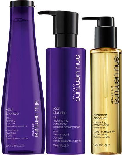 Shu Uemura yūbi blonde Everyday Blonde Glow Set (Haarpflege set)