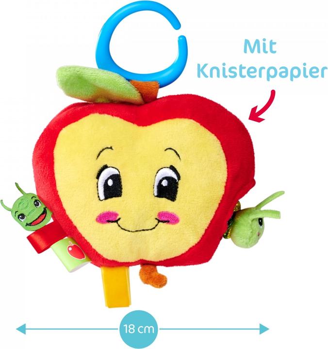 Image du produit ABC Activités Pomme avec chenille Peluche