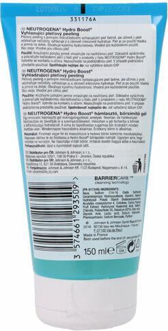 Produktbild Neutrogena Hydro BoostÂ® Exfoliator Smoothing Gel (Peeling, 150 ml)