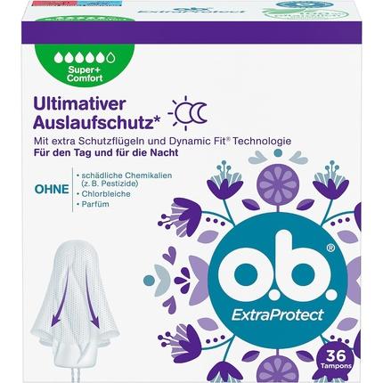 Actual product image o.b. Extra Protect Super+ (36 x)