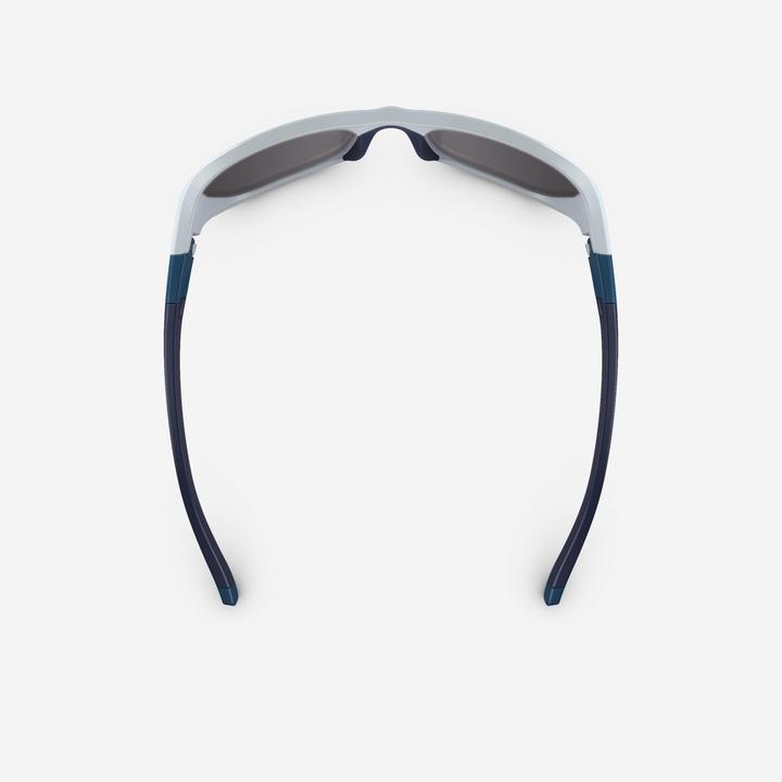Actual product image Quechua Hiking sunglasses MH T500 children 6-10 years category 4 dark blue/orange