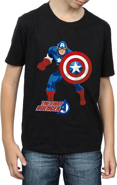 Image du produit Captain America Boys The First Avenger T-shirt (128)