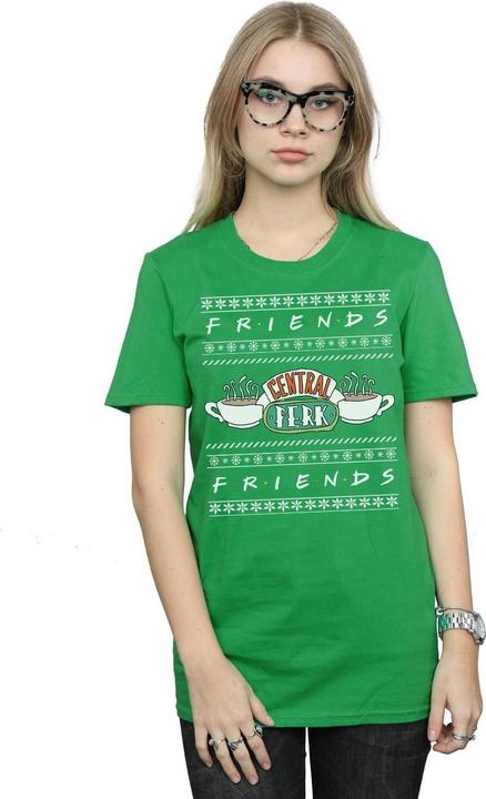 Image du produit Friends - T-shirt FAIR ISLE CENTRAL PERK - Femme (XL)