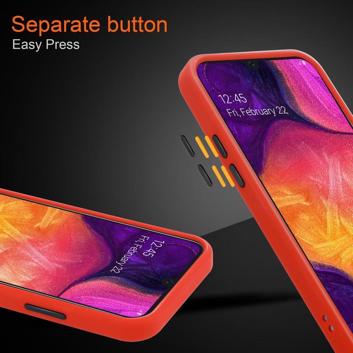 Actual product image Cadorabo Hybrid Matt Cover (Samsung Galaxy A70, Samsung Galaxy A70S)