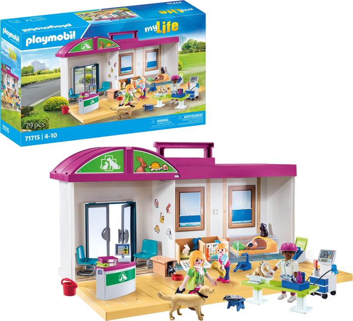 Image du produit Playmobil Clinique Veterinaire (71715, Playmobil Ma vie)