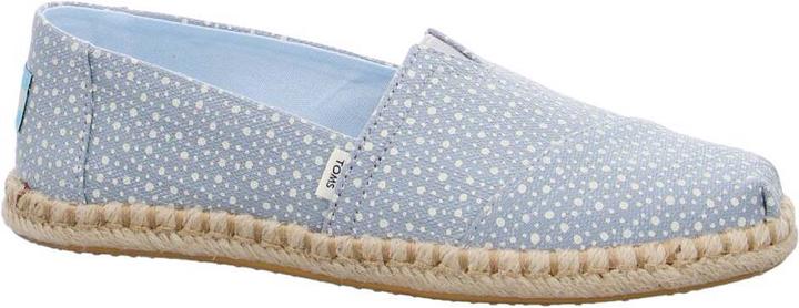 Produktbild Toms Seasonal Rope Alpargata Crossweave Ws sky (38)