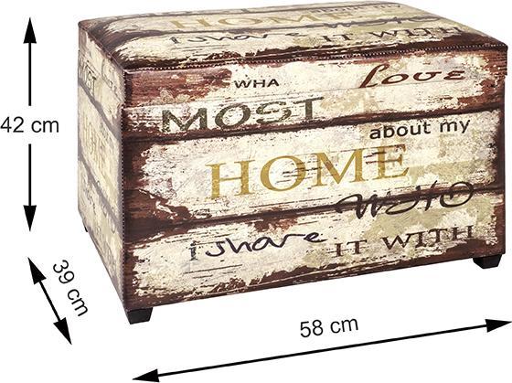 Produktbild HAKU Möbel Sitztruhe (58 cm)