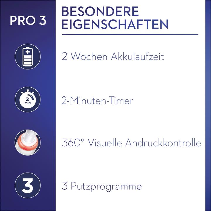 Produktbild Oral-B Pro 3 3500 (Oszillierende Zahnbürste)