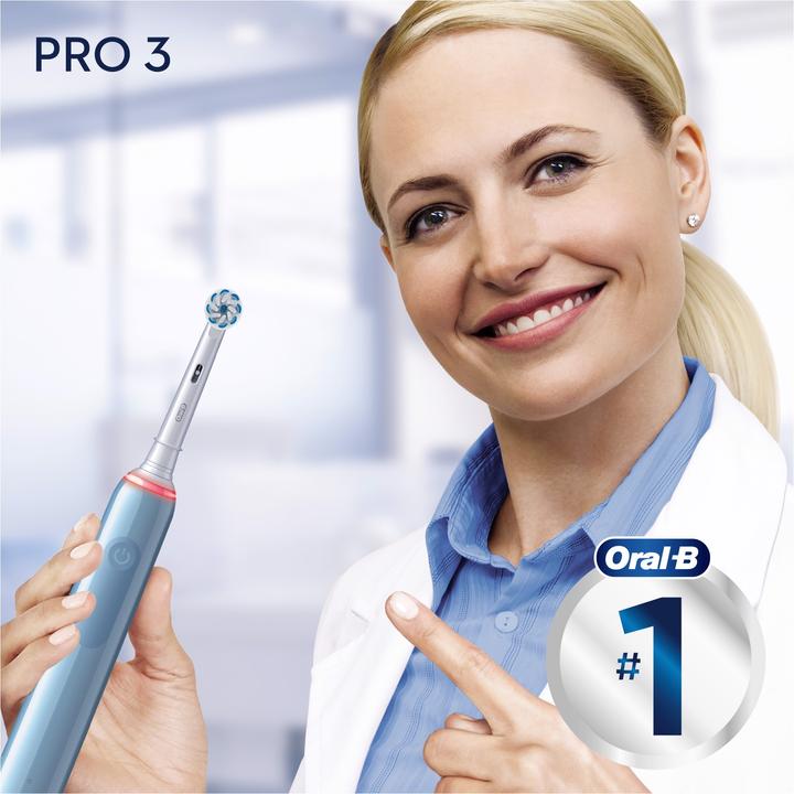 Actual product image Oral-B Pro 3 3000 Sensitive Clean (Oscillating toothbrush)