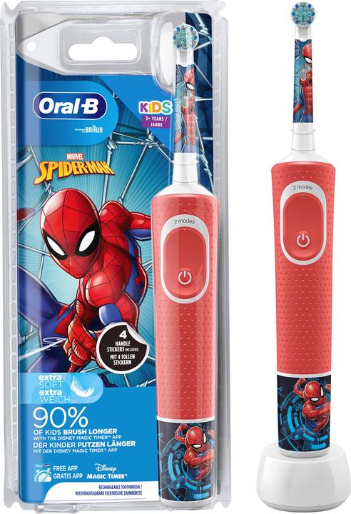 Immagine prodotto Oral-B Spazzolino elettrico per bambini dai 3 anni in su (Spazzolino oscillante)