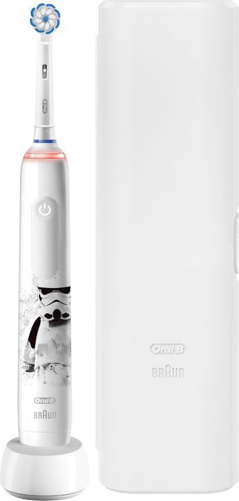 Image du produit Oral-B Brosse à dents électrique Junior Star Wars + étui de voyage (Brosse à dents oscillo-rotative)