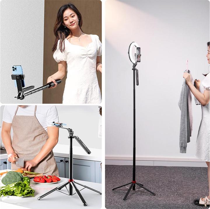 Produktbild Ulanzi MA09 Bluetooth Remote Control Selfie Stick For GoPro Or Smartphone