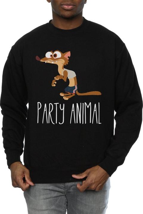 Actual product image Disney Mens Zootropolis Party Animal Sweatshirt (M)
