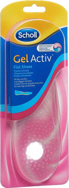 Scholl Gel Activ Einlegesohlen fr Flache Schuhe