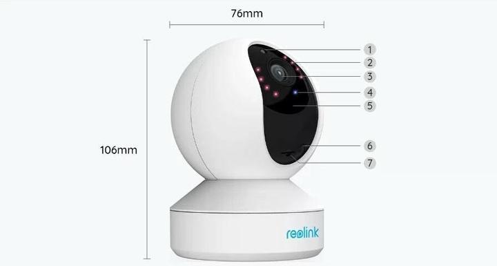 Actual product image Reolink E330 (2560 x 1440 Pixels)