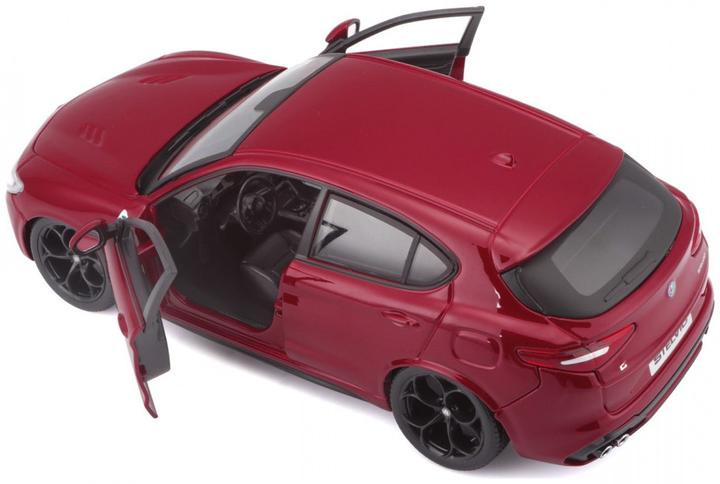 Actual product image Bburago Alfa Romeo Stelvio