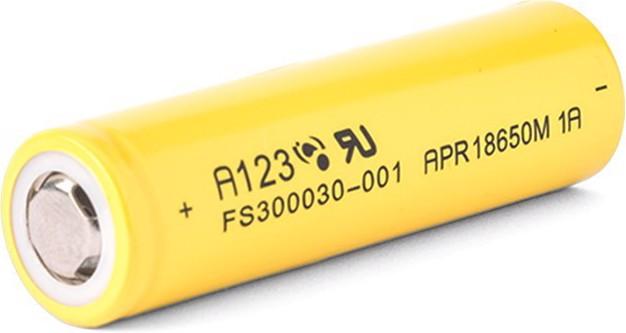 Immagine prodotto AccuCell Batteria A123 APR18650M1-A, batteria LiFePo4 (18650, 1100 mAh)