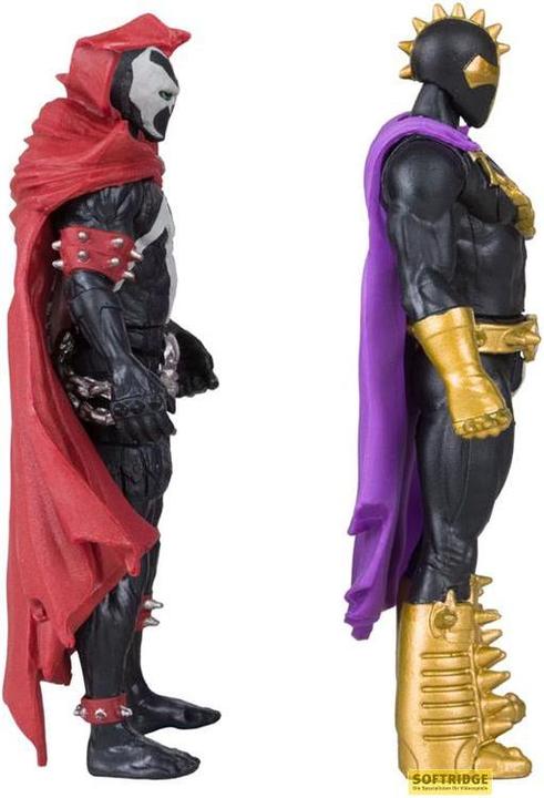 Actual product image McFarlane Spawn assoritment pack 2 figurines et comic book Spawn & Anti-Spawn (Spawn #1) 8 cm (6)