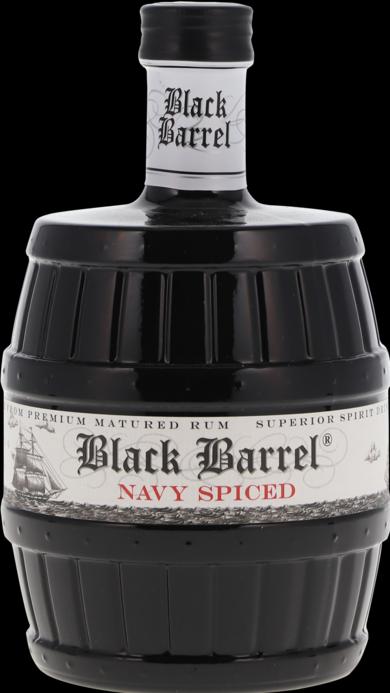 Actual product image A.H.Riise Black Barrel Navy Spiced Rum (1 x 70 cl)