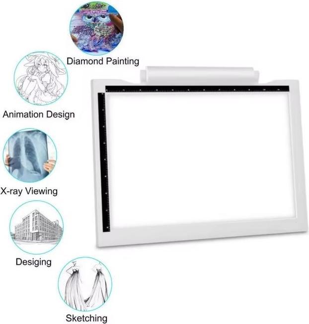 Immagine prodotto MU Classic LED Leuchttisch A4 mit 3 Helligkeitsstufen