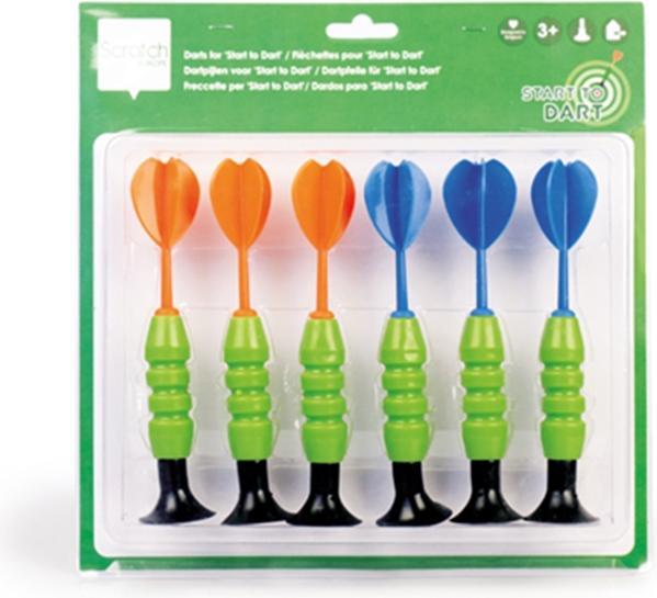 Productafbeelding Scratch Start To Dart Onderdelen Set 6 Darts (Italiaans, Frans, Engels, Duits)