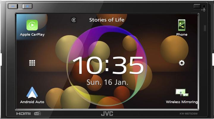 Produktbild JVC KW-M875DBW (Android Auto, Apple Carplay)