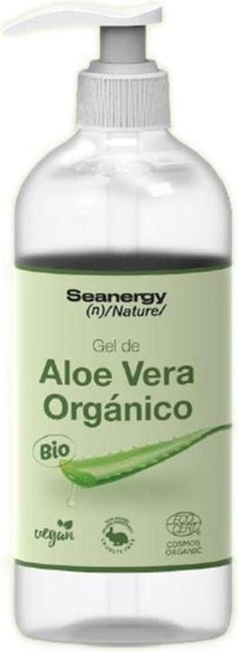 Actual product image Seanergy Organic Aloe Vera Gel with Dispenser 500ml (Body gel, 500 ml)