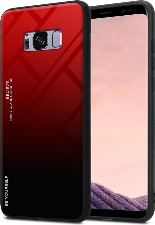Produktbild Cadorabo TPU 2 Farben Glas Cover (Samsung Galaxy S8+)