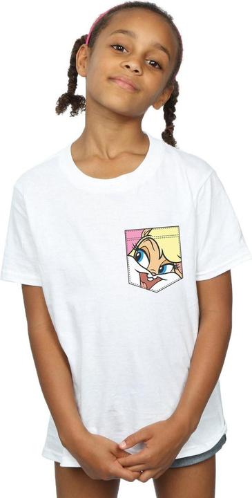 Image du produit Looney Tunes - T-shirt LOLA BUNNY FACE FAUX POCKET - Fille (152, 158)