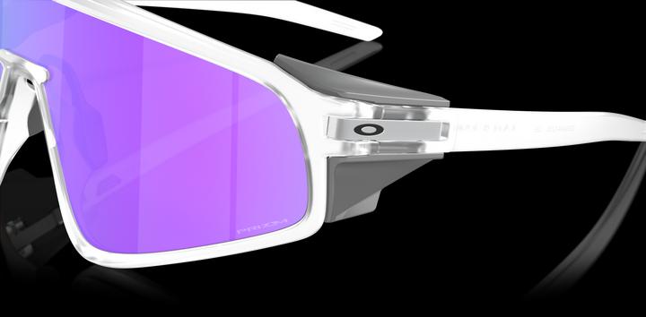 Image du produit Oakley Lunettes de sport Latch Panel (Matte Clear, Prisme violet)