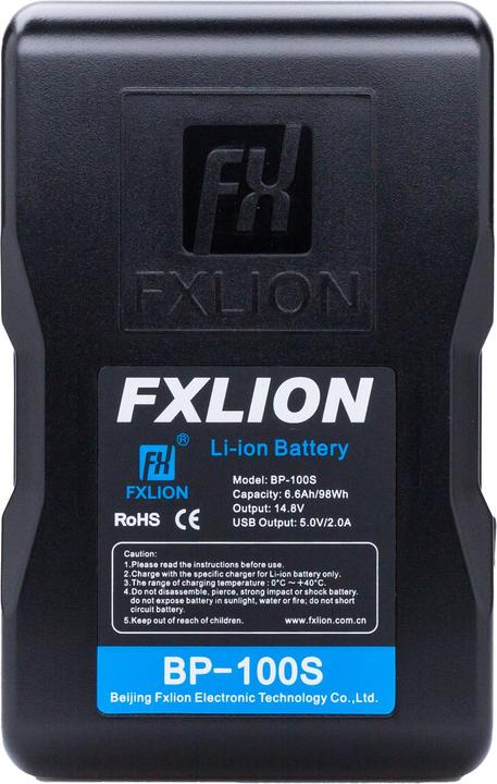 Produktbild Fxlion Cool Black BP-100S, V-Mount (Akku)
