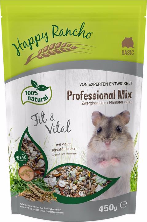 Image du produit Happy Rancho Nourriture pour hamster nain Professional Mix (0.45 kg)