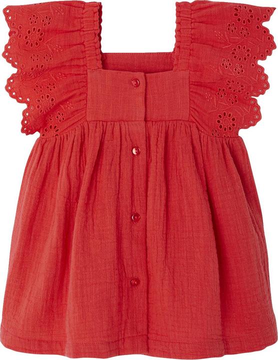 Produktbild Vertbaudet Baby Musselin-Kleid mit Volantärmeln (92)