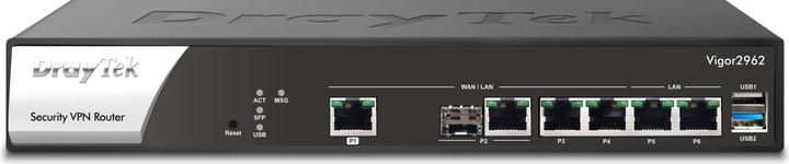Image du produit Draytek Routeur double Wan 4+1 Lan Giga 200 VPN 50 SSL 2,5Gb