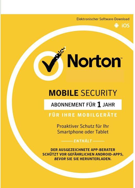 Produktbild Norton Mobile Security 3.0 (1 User, 12 Monate)