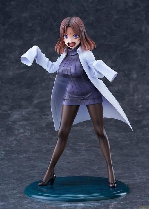 Actual product image Wave Sakusei Byuotou PVC Statue 1/7 Amamiya-sensei DT-202 22 cm