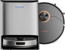 Uwant U200 Pro Robot Vacuum Cleaner with Mop Function + Charging/Cleaning Station - Gray