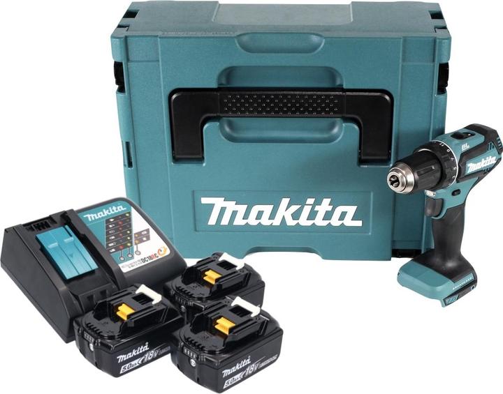 Actual product image Makita DDF485RTJ3 (Rechargeable battery operated)