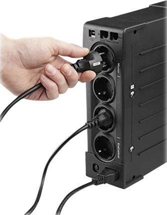 Actual product image Eaton Ellipse ECO 1600 USB DIN (1600 VA, 1000 W, Standby UPS)