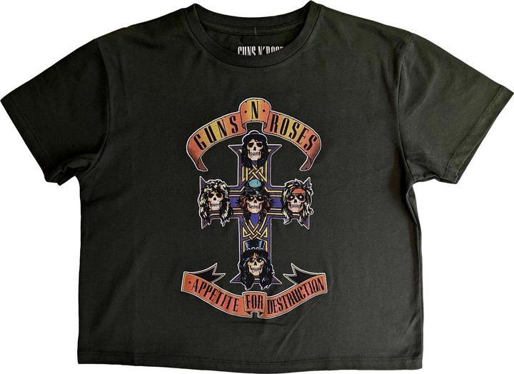 Immagine prodotto Guns N Roses Top corto Appetite For Destruction (XXL)