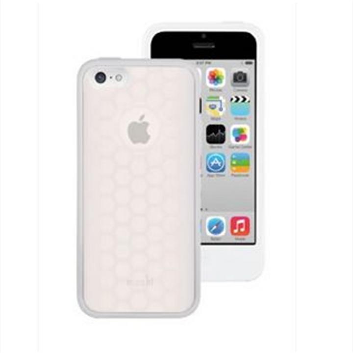 Actual product image Moshi Origo Silicone Case for iPhone 5C Polar White (Apple iPhone 5c)