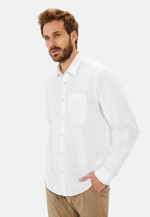 Immagine prodotto Camel Active Langarm-Leinenhemd mit Soft-Wash-Veredelung (S)