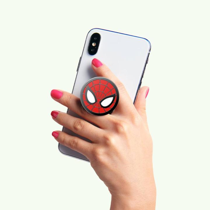 Produktbild PopSockets PopGrip Luxe Enamel Spiderman