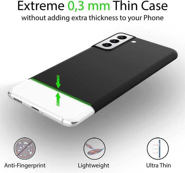 Image du produit Nalia Étui rigide mat extrêmement fin de 0,3 mm d'épaisseur (Samsung Galaxy S22)