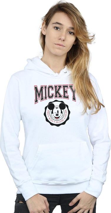 Actual product image Disney Womens/Ladies Mickey Mouse New York Seal Hoodie (M)